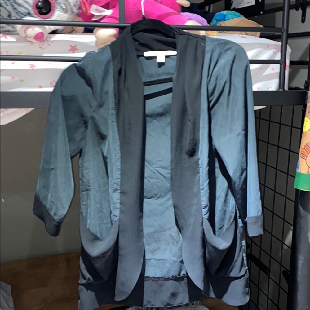 Lauren Conrad Silk Blazer